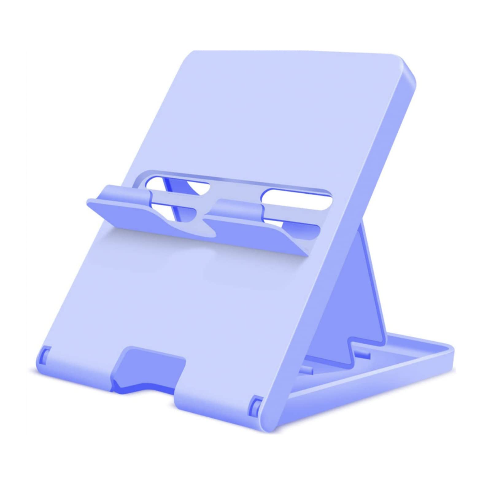 ELIATER Stand Compatible with Nintendo Switch, Adjustable Switch Playstand, Foldable Phone Stand for Desk, Compact & Portable Switch Holder Accessories (Purple)