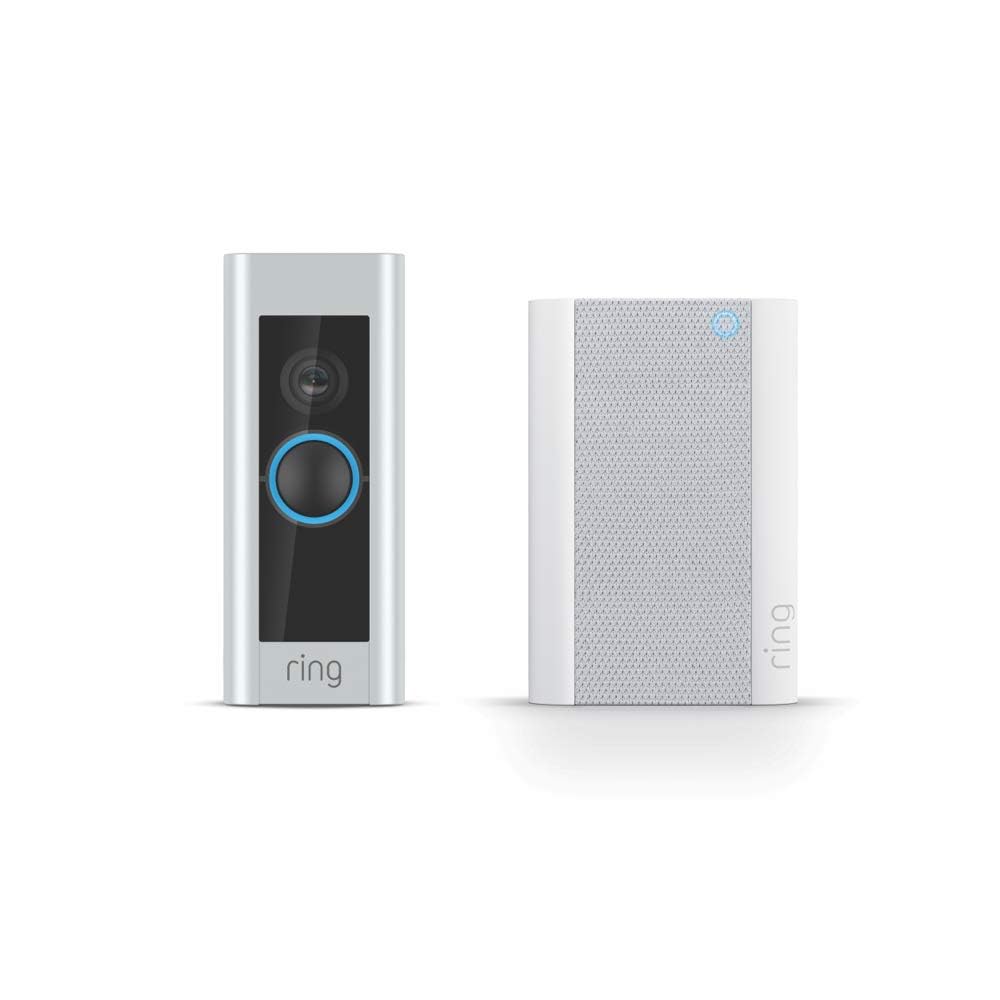 Like-New Ring Wired Doorbell Plus (Video Doorbell Pro) and Ring Chime Pro