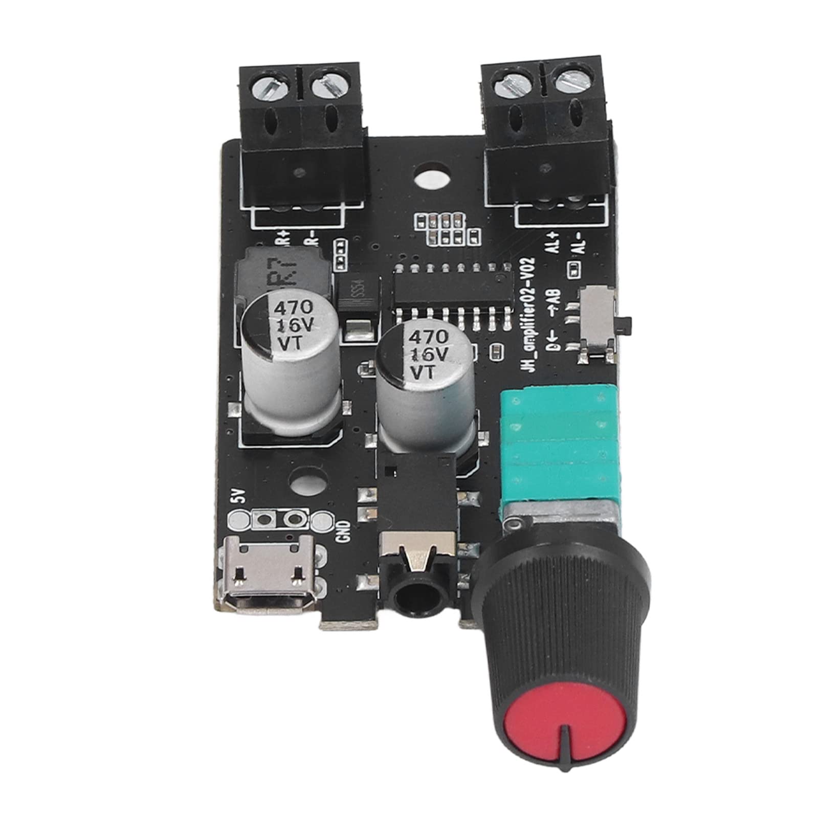 Mini Stereo Power Amplifier Board Sound Module for Home Theater Speaker Store, 2 Working Mode