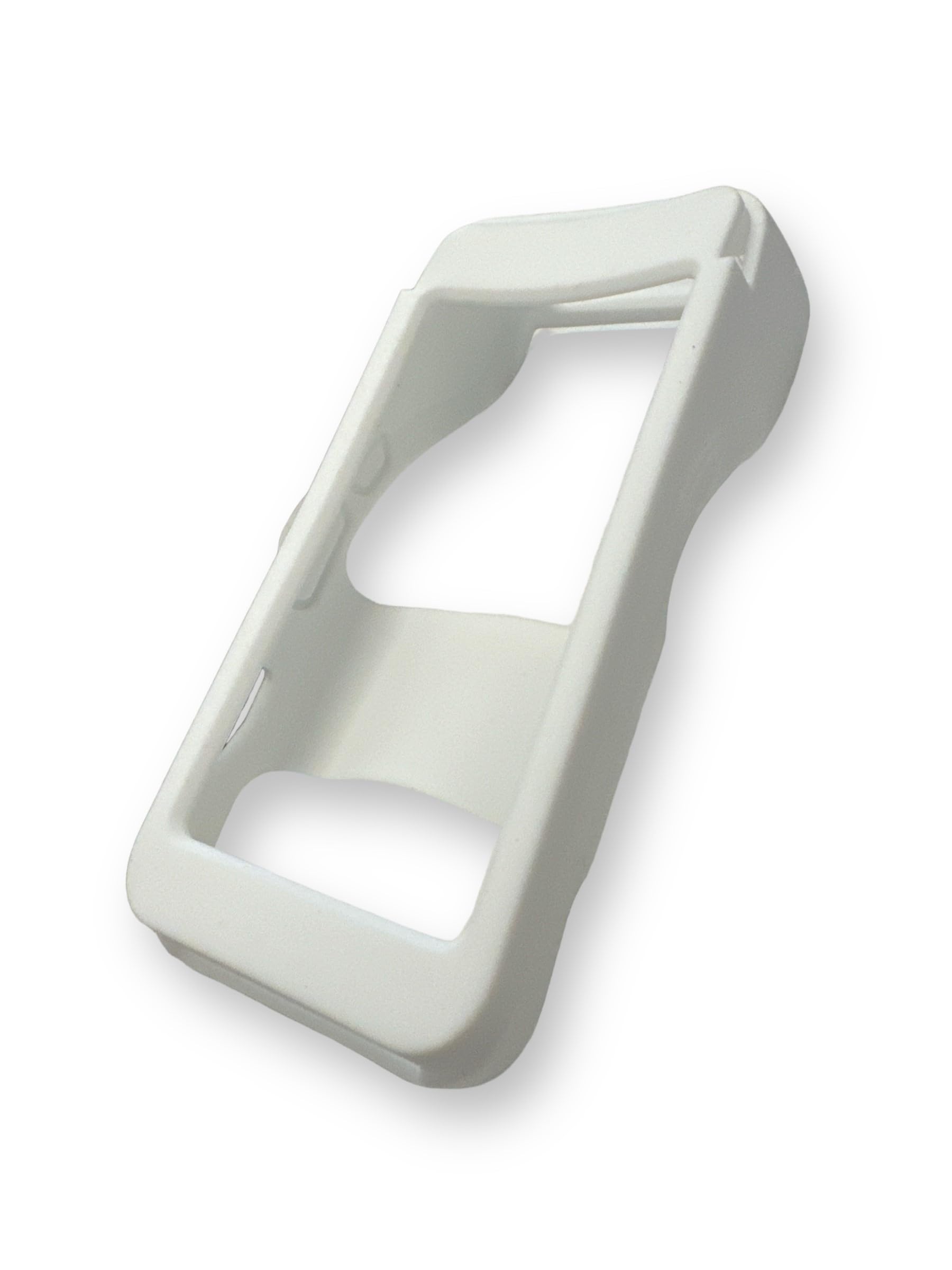 PAC Supplies Global Silicone Protective Bumper Case for Pax A920 Pro (Device with Barcode) - Compatible with Charging Dock (White)