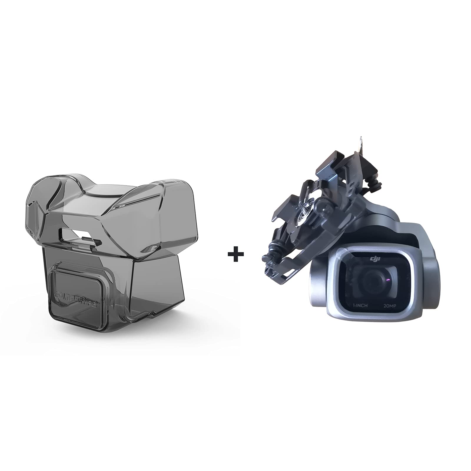 INSYOO Original Air 2S Gimbal Camera 5.4K, Standard Prime Lens, Fixed Focus, Optical Image Stabilization, DJI Mount, Metal and Plastic Construction, Grey