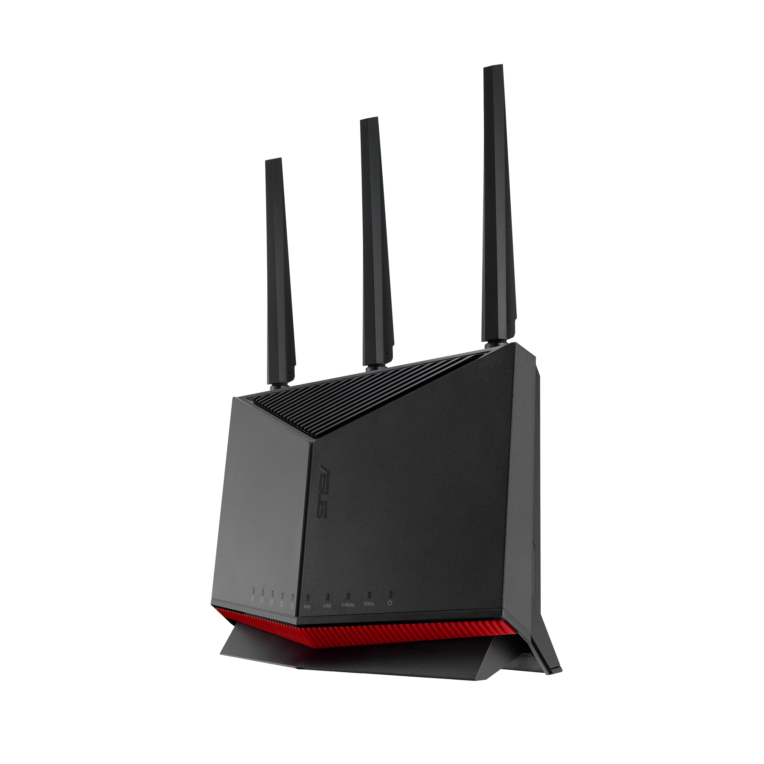 ASUS RT-BE86U BE6800 Dual-Band WiFi 7 Router, Supports 4096-QAM, MLO, AI WAN Detection, AiMesh, Subscription-Free Network Security, and Comprehensive VPN Features, Guest Network Pro, Gaming