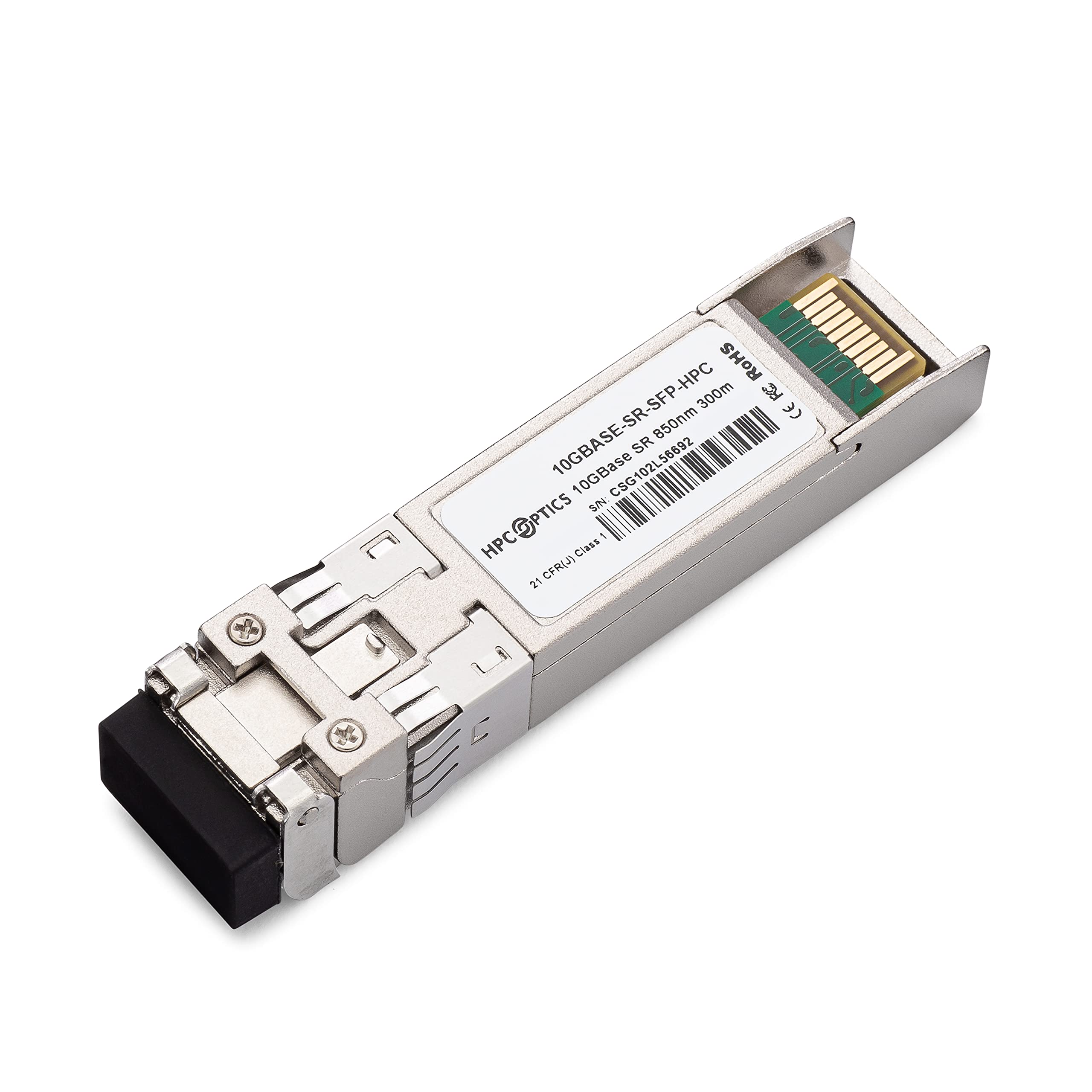 HPC Optics Compatible with Broadcom Avago AFBR-710JAMZ 10GBASE-SR MM 850NM SFP+ Transceiver