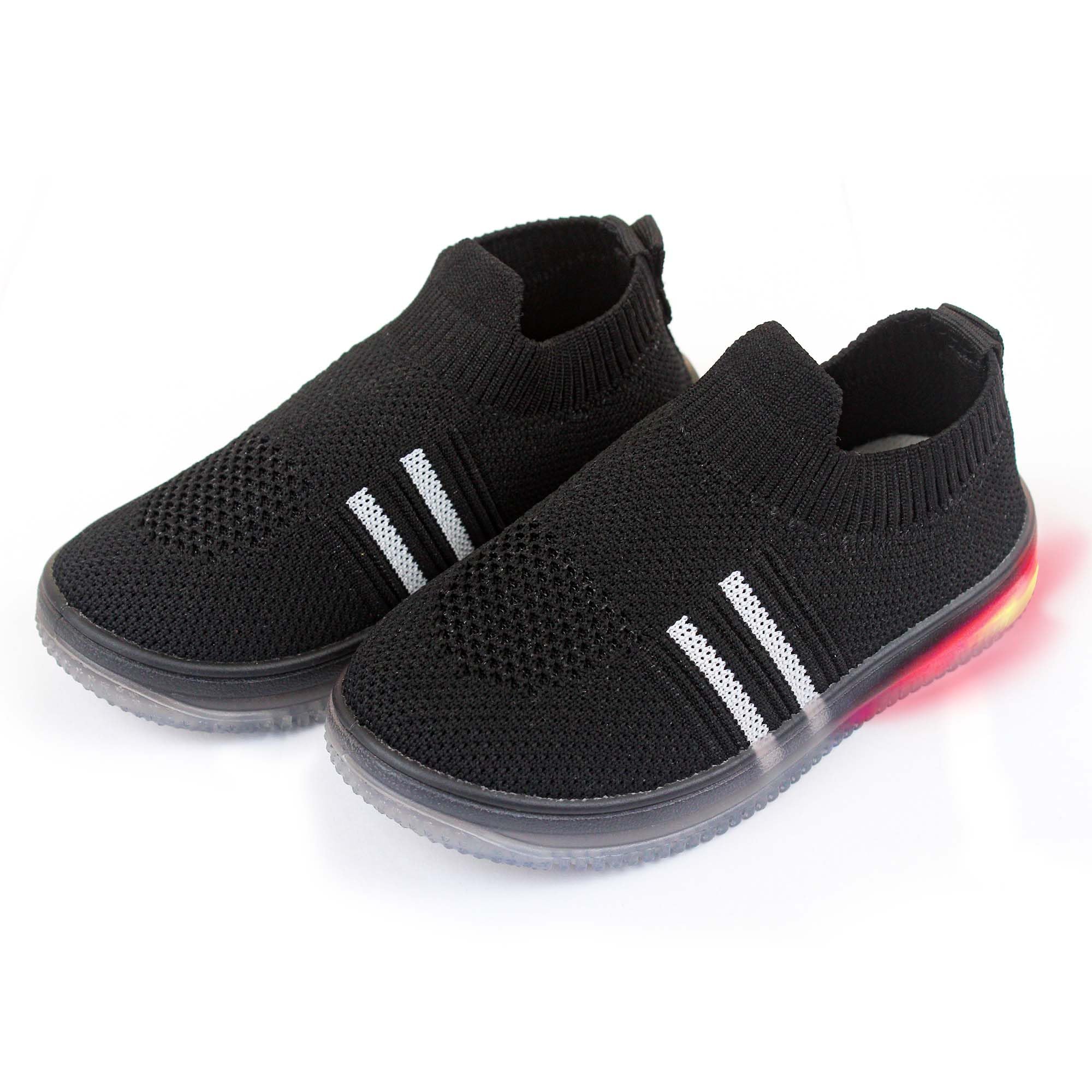Kids Light Up Pull On Shoes Toddler Girls Boys Breathable Led Flashing Sneakers Running Shoes/Slip-on For Boys&Girls |Fashionable and Fun for Boys and Girls | Available in Toddler and Little Kid Size