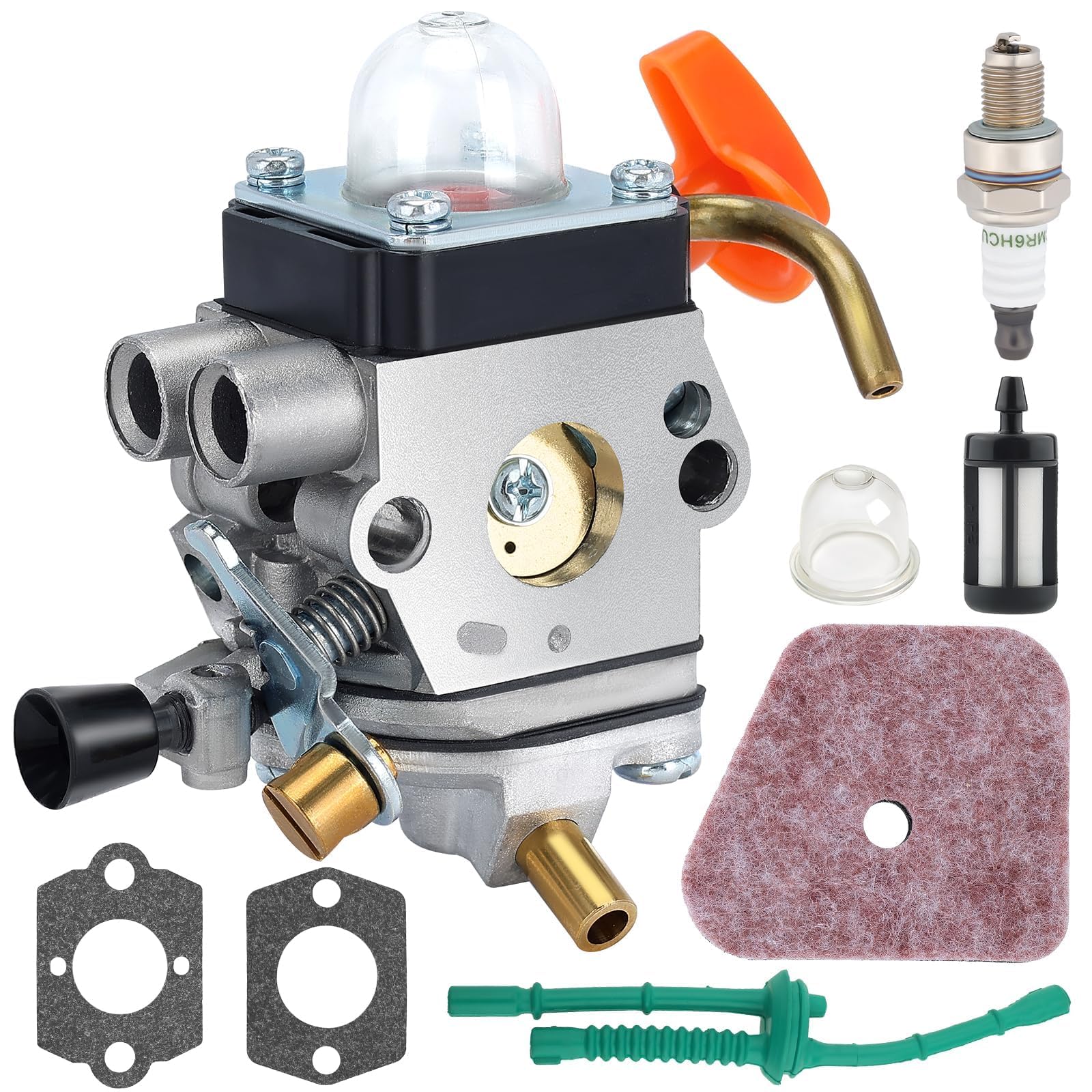 Hipa FS90R Carburetor for STIHL FS90 HT101 FS110R FS90 KM110R FS100RX KM90R FS110 FS 90R HT 101 FS 110 FS 110R FC90 HT131 HL100K HL100 FS100 HT100 FS87 HL90 Trimmer C1Q-S174